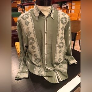 Max Leather Western Shirts